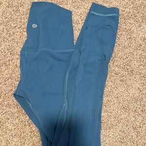 lululemon athletica Blue Leggings